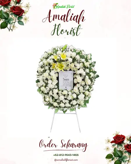 Krans Bunga Duka Pemurus Dalam